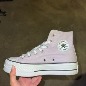 Converse All-Star Platform shoes Limited edition Pale amethyst
